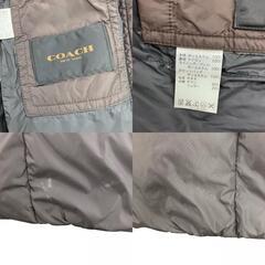 186005 COACH コーチ ファーダウンコート XS ダークブラウン ポリエステル [0000000001415]の画像