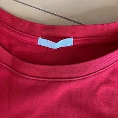 レディース Tシャツ 赤 GUの画像