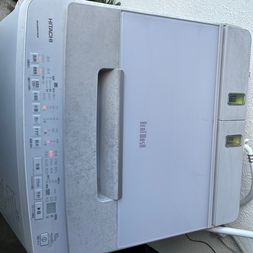 【日曜日までに】洗濯機　10kg