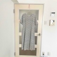 Vintage flower one-pieceの画像