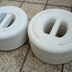 漬物石2個の画像