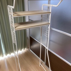 ラック　洗濯機付近　の画像