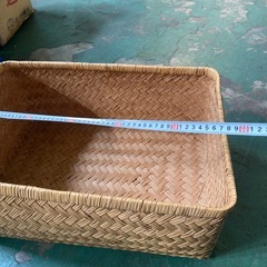 古道具　柳行李　やなぎこおり　収納箱　衣装入れの画像