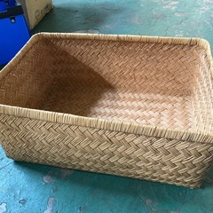 古道具　柳行李　やなぎこおり　収納箱　衣装入れの画像