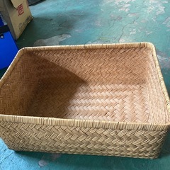 古道具　柳行李　やなぎこおり　収納箱　衣装入れの画像