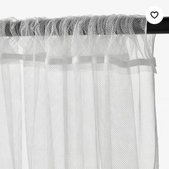 レースカーテン　IKEA リル　4枚セットの画像