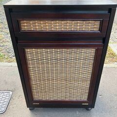 メーカー不明◆6カゴチェスト 収納棚 アジアン 収納 棚の画像