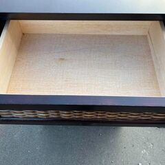 メーカー不明◆6カゴチェスト 収納棚 アジアン 収納 棚の画像