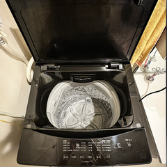 アイリスオーヤマ 6.0kg 全自動洗濯機 ブラック 部屋干しモード搭載 の画像