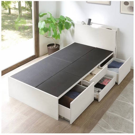 ニトリ シングルベッド マットレス付き 使用期間１年✨今週までの限定価格❗️