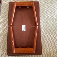 木製折りたたみテーブル(ウォールナット)の画像