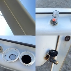 灯油タンク 燃料タンク オイルタンク スタンド付き 中古品の画像