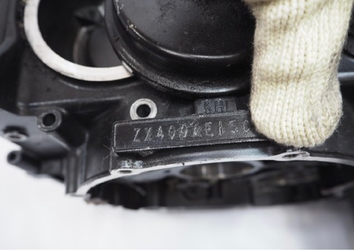 ゼファーχクランクケース/クランクシャフト+ZX400AE150xxx