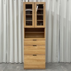 KJ-1【新入荷　リサイクル品】ニトリ　エトナ　キッチンボード　ナチュラルの画像