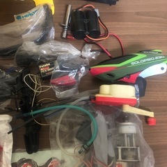 ジャンク　ラジコンパーツセット　未開封有りの画像