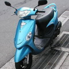 SYM - X’PRO風50 ４サイクル中古、ブルー、エンジン好調、セルモーター、キック始動、サイドスタンド付き、の画像