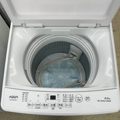 リユースのサカイ東金店 AQUA 洗濯機 23年製 5kg TJ15220の画像