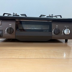 【美品】LPガス用左強火2口ガステーブル　56cm プロパンガス用の画像