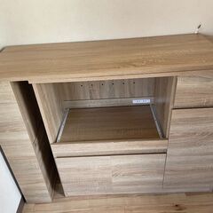 ニトリ 伸縮キッチンカウンター の画像
