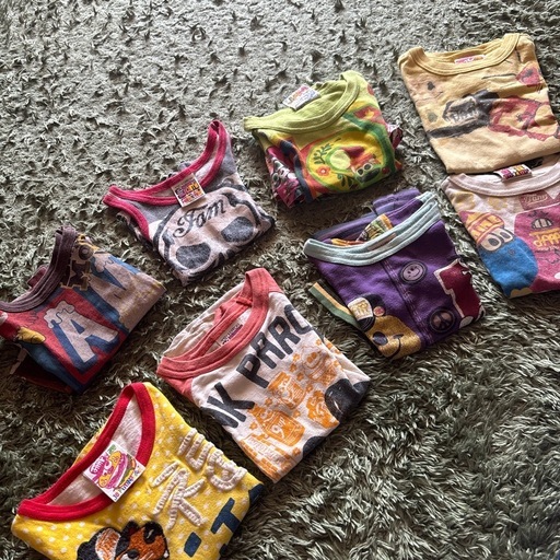 JAM  レトロポップ　ハンバーガー　ワッペン　Tシャツ　タンクトップ等8枚セット