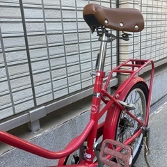 ミニベロ（後輪パンク)の画像