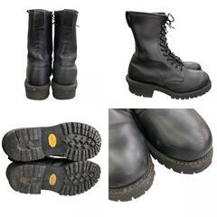 186000 RED WING レッドウィング USA製 エンジニアブーツ ロガーブーツ 2218  26.5 ブラック [0000000001433]の画像