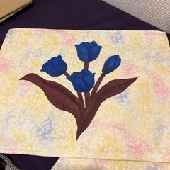 ハンドメイド　ランチョンマット　2枚の画像