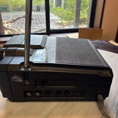 ナショナル　カーテレビ白黒テレビ 当時物の画像