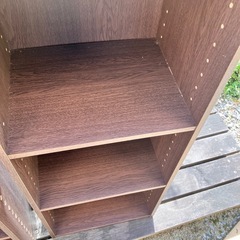 ３段棚（決まりました）の画像