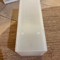 無印良品 ポリプロピレン 小物収納ケース ハーフ大　2個セットの画像