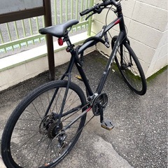トレックFX3 クロスバイク　自転車　ブラックの画像