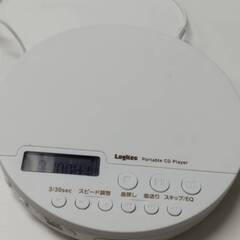 【良品】Logitec LCP-PAPB02WH ポータブルCDプレーヤーの画像