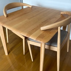 【決まりました！】【美品】ニトリ/ダイニングテーブルセットの画像