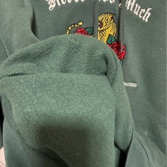 H&M エイチアンドエム 裏起毛 パーカー レディース メンズの画像