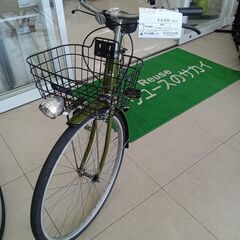 ★リユースのサカイ日立店★HJ7924 asahi 自転車 26インチ イエローグリーン クリーニング済み の画像