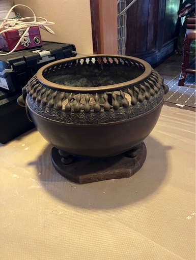 骨董　火鉢
