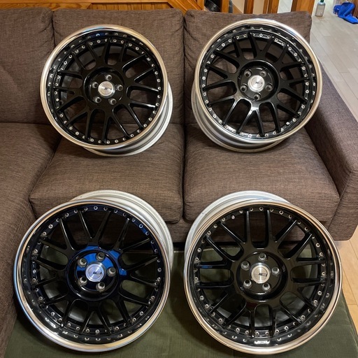 【金欠です?】SSR Professor MS1 17×7.5 ＋43 5H-100 