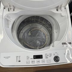 ★リユースのサカイ春日部店★KJ11986 SHARP 洗濯機 ES-GE5E 5.5kg 21年製 動作確認／クリーニング済みの画像