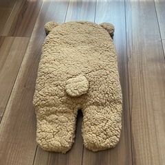 MOONMNくま耳付き もこもこ おくるみ 毛布の画像