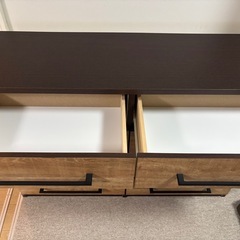 木製4段チェスト　幅120cmの画像