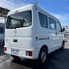総額36.8万円 マツダ スクラムバン 車検2年 5AGS ハイルーフ 集中ドアロック カーラジオの画像