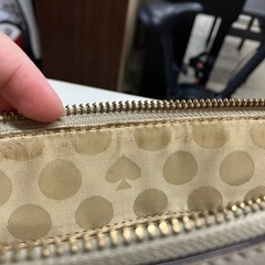 K 2510-038  kate spade ハンドバッグ 2way ショルダーバッグ  収納付属 汚れありの画像