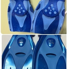 子供用ライフジャケットMリーフツアラー＆フィン＆AQAマリン手袋の画像