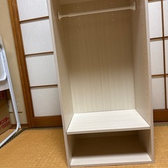 【あげます　無料】カラーボックスの画像
