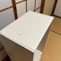 【あげます　無料】カラーボックスの画像