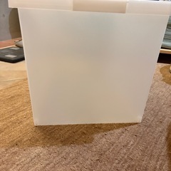ポリプロピレンケース フタ留め具有り 奥行き52cm位の画像