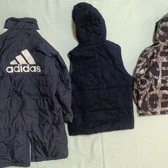 中綿コート スキーウエア　アディダス　コスビー　ジーユーの画像