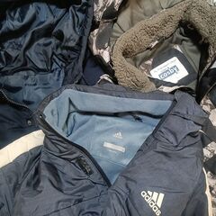 中綿コート スキーウエア　アディダス　コスビー　ジーユーの画像