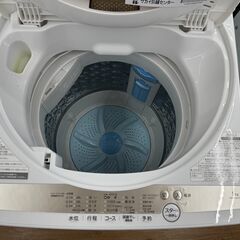 ★リユースのサカイ春日部店★KJ11988 TOSHIBA 洗濯機 AW-5GA1(W) 5.0kg 22年製 動作確認／クリーニング済みの画像