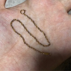 K18 / Pt850 コンビ ブレスレットの画像